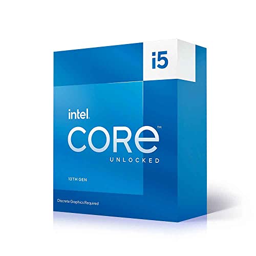 Intel® Core™ i5-13600KF, procesador para equipos de sobremesa, 14 núcleos (6 P-cores + 8 E-cores) 24 MB de caché, hasta 5,1 GHz