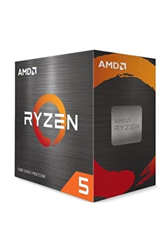 AMD Ryzen 5 5600X Procesador, 6C / 12T, hasta 4.6 GHz Max Boost con Wraith Stealth Cooler
