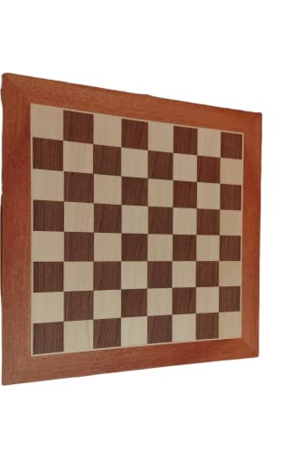 Tablero ajedrez Cedro, Nogal y sicomoro 45x45 cm
