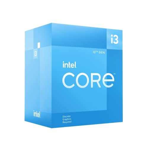 Intel® Core™ i3-12100F, procesador para equipos de sobremesa, 12 MB de caché, hasta 4,30 GH