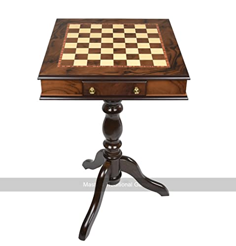 Giglio 40cm Wooden Chess Table (36mm Squares) - Pieces Not Included