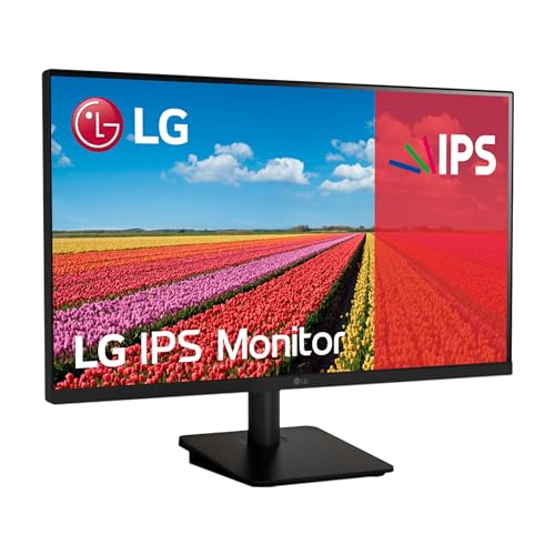 LG 27MS500-B - Monitor 27 Pulgadas, Pantalla IPS, LED, 1920 x 1080 (FHD), 16:9, Estabilizador de Negros, Reader Mode, Flicker Safe, Clasificación E, 100 Hz, Negro