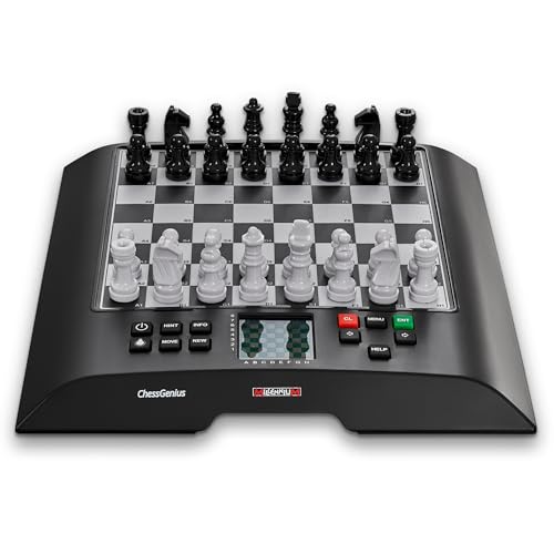 MILLENNIUM ChessGenius - Ordenador de ajedrez con el software mundialmente conocido de Richard Lang. Niveles de juego desde principiante hasta jugador de torneos. Uno de los ordenadores de ajedrez más potentes con  2000 ELO