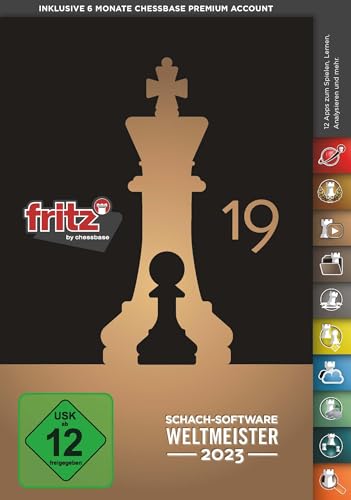 Fritz 19: Das ganz grosse PC-Schachprogramm - Schachsoftware-Weltmeister 2023