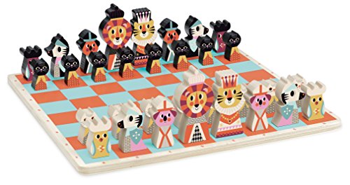 VILAC Primer Juego de ajedrez, Multicolor, Talla única (Vilac7721), para 2 jugadores