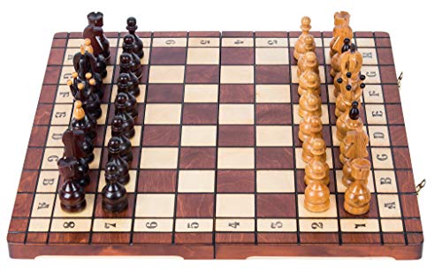 Square - Ajedrez de Madera - CANCILLER - 50 x 50 cm - Piezas de ajedrez & Tablero de ajedrez
