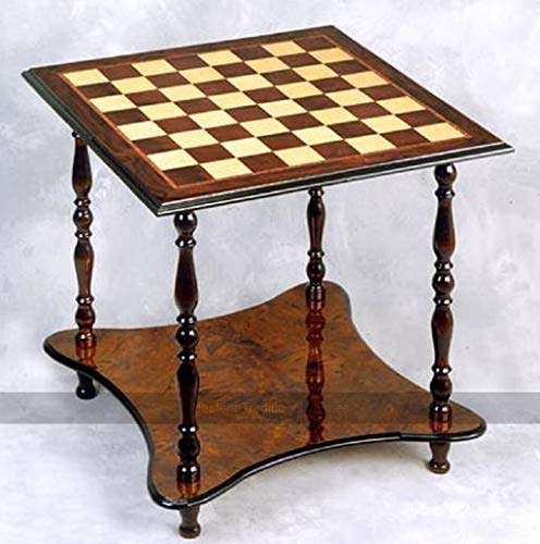 Giglio 2 Level, 4 Legged Wooden Chess Table (60mm Squares)
