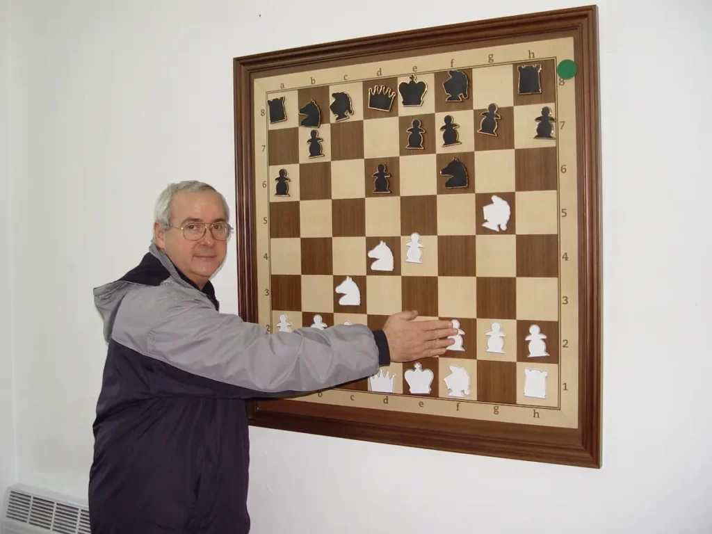 Maestro Internacional de ajedrez Julio Boudy