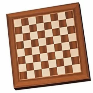 Tablero de ajedrez de madera de 50x50