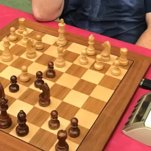 Tablero de ajedrez de madera profesional