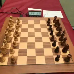 ajedrez de madera profesional