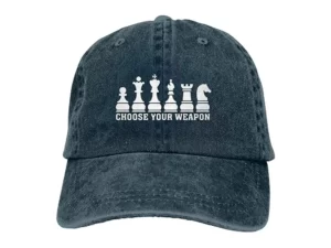 gorras de ajedrez