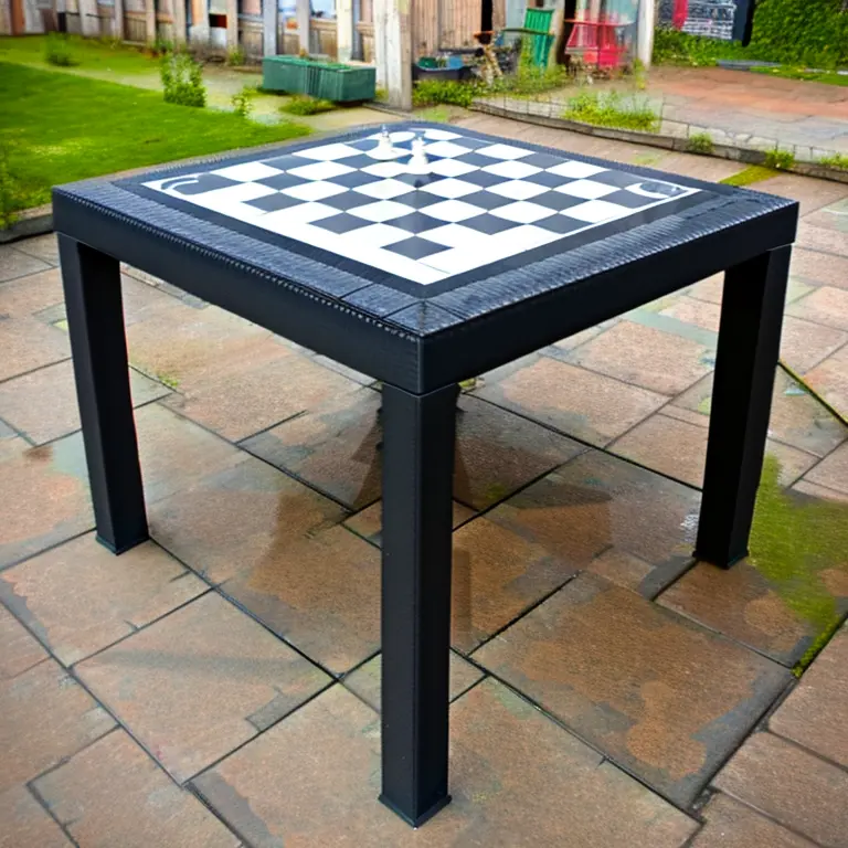 mesa ajedrez exterior