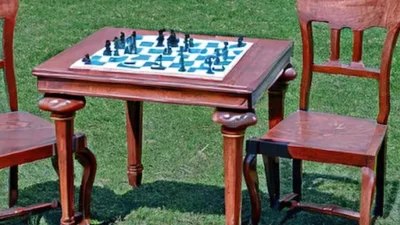 mesas de ajedrez
