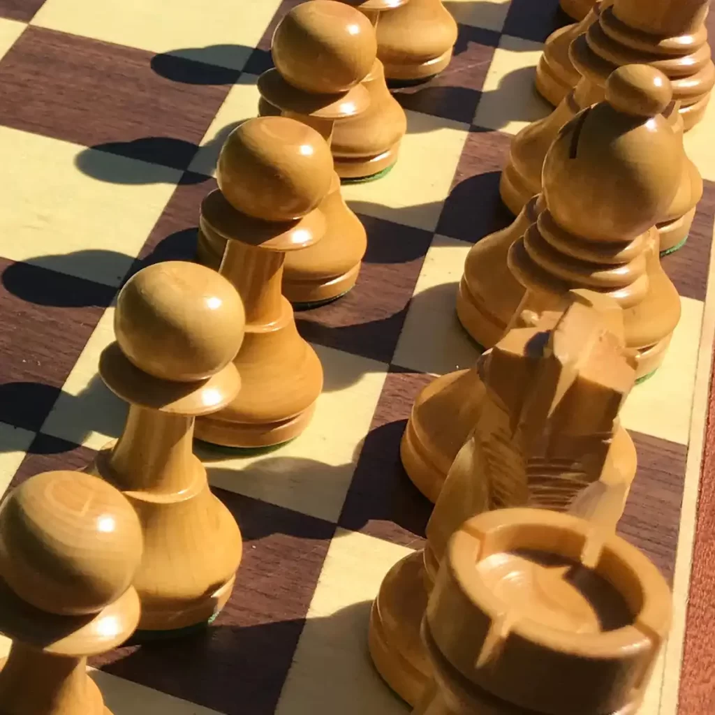 piezas de ajedrez Staunton 7