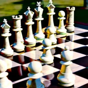 piezas de ajedrez de mármol
