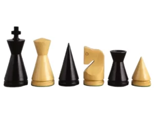 piezas de ajedrez minimalista