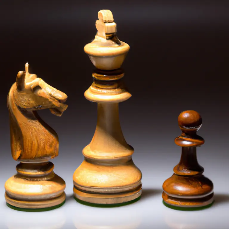 piezas de ajedrez profesional