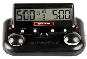 relojes de ajedrez Excalibur Game Time