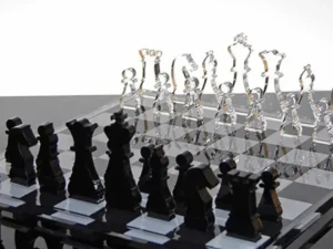 set de ajedrez de diseño