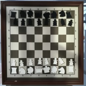 tablero de ajedrez de pared
