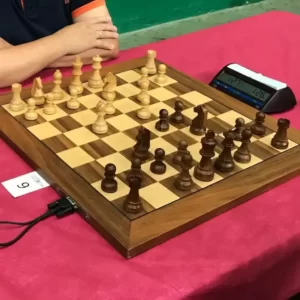 tablero de ajedrez electróncio profesional