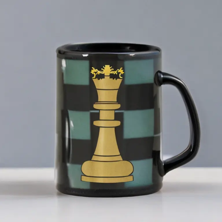 tazas de ajedrez
