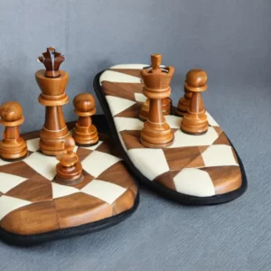 zapatillas de ajedrez